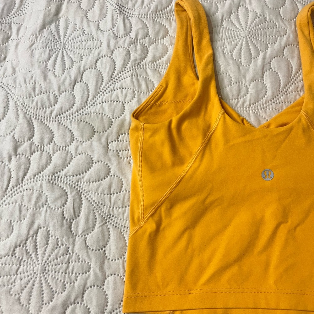 lululemon athletica Yellow Tank Top - Picture 3 of 4